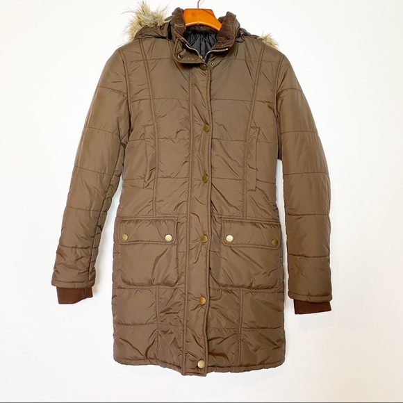 Barbour Peninsula Puffer Hooded Quilted 